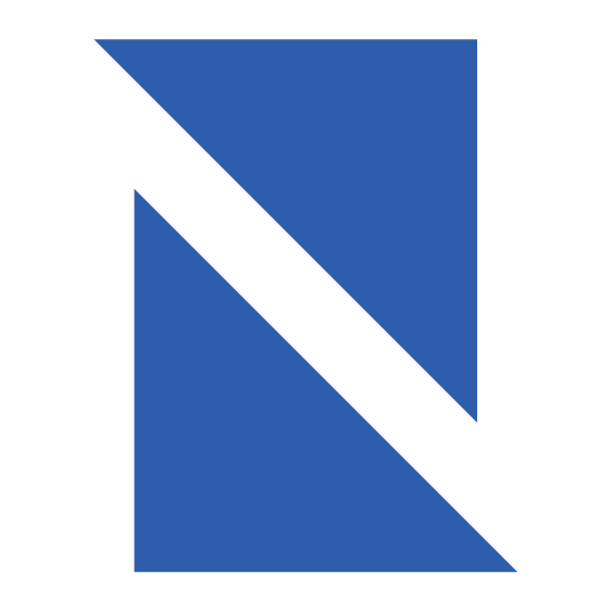 The Jandor Group LLC logo is two blue triangles facing each other creating a negative space in the center as a straight line